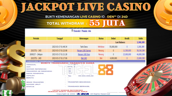 Bukti jackpot Togel88 #8