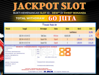 Bukti jackpot Togel88 #89