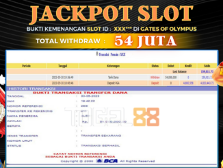 Bukti jackpot Togel88 #210