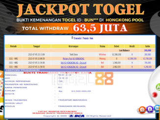 Bukti jackpot Togel88 #2825