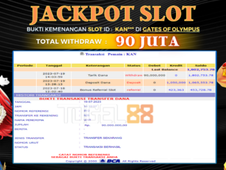 Bukti jackpot Togel88 #318