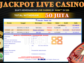 Bukti jackpot Togel88 #388