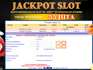 Bukti jackpot Togel88 #454