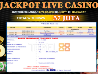 Bukti jackpot Togel88 #498